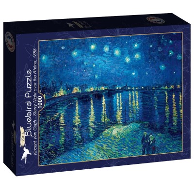 Puzzle Art-by-Bluebird-F-60204 Vincent Van Gogh - Starry Night over the Rhône, 1888