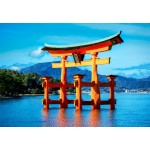 Puzzle  Bluebird-Puzzle-70009 The torii of Itsukushima Shrine