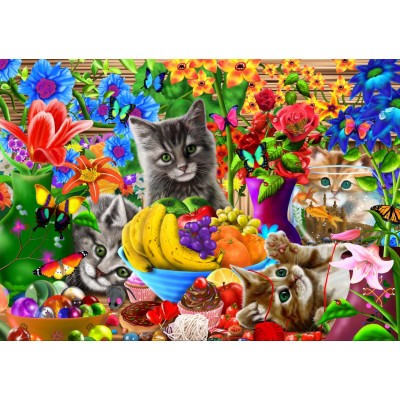 Puzzle Bluebird-Puzzle-70183 Kitten Fun