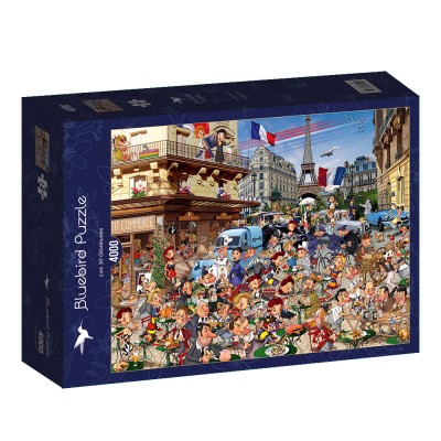 Puzzle Bluebird-Puzzle-70551-P François Ruyer - Les 30 Glorieuses