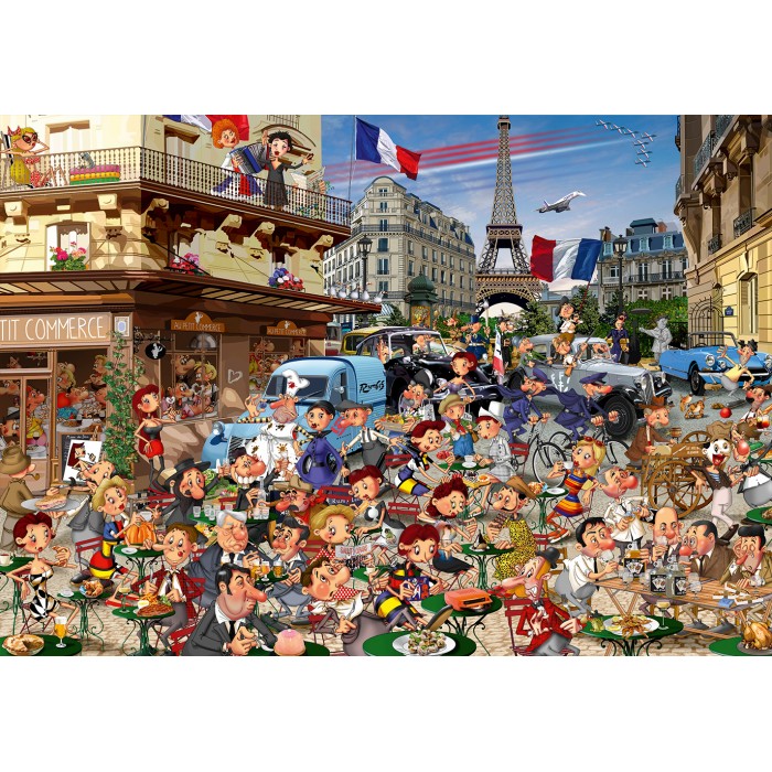 Puzzle  Bluebird-Puzzle-F-90028 Les Trente Glorieuses