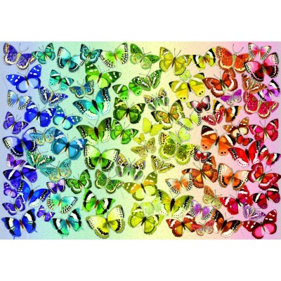 Puzzle Bluebird-Puzzle-F-90275 Butterflies