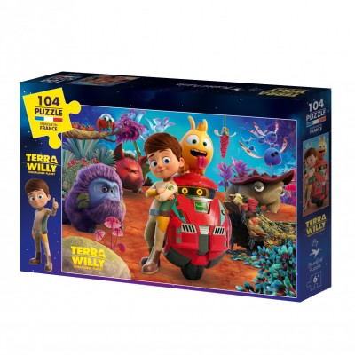 Puzzle Bluebird-Puzzle-F-90469 XXL Teile - TERRA WILLY - Unexplored Planet