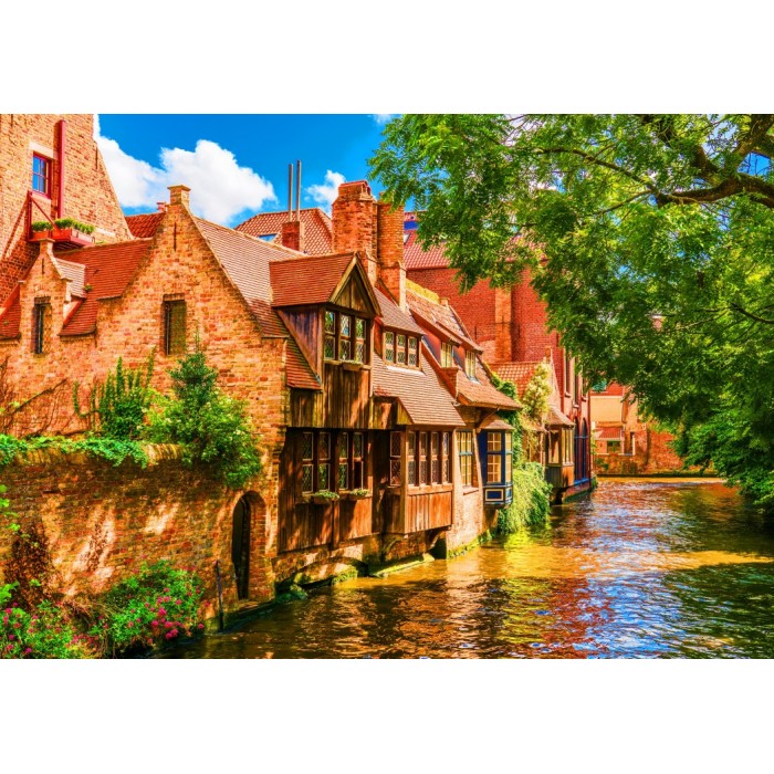 Puzzle  Bluebird-Puzzle-F-90505 Bruges Old Town, Belgium