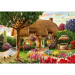 Puzzle  Bluebird-Puzzle-F-90552 Thatched Cottage