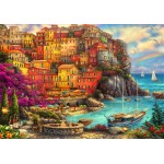 Puzzle  Bluebird-Puzzle-F-90565 A Beautiful Day at Cinque Terre