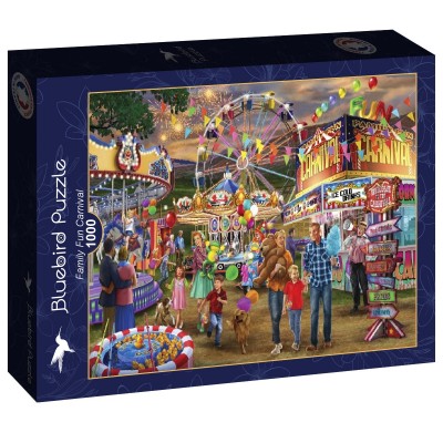 Puzzle Bluebird-Puzzle-F-90591 Family Fun Carnival