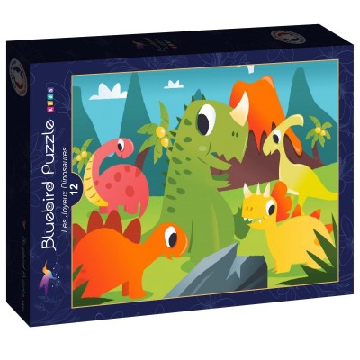 Puzzle Bluebird-Puzzle-F-90609 Les Joyeux Dinosaures