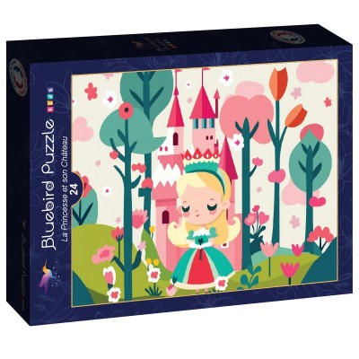 Puzzle Bluebird-Puzzle-F-90627 La Princesse et son Château