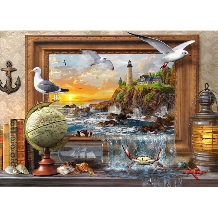 Puzzle  Bluebird-Puzzle-F-90681 Marine to Life