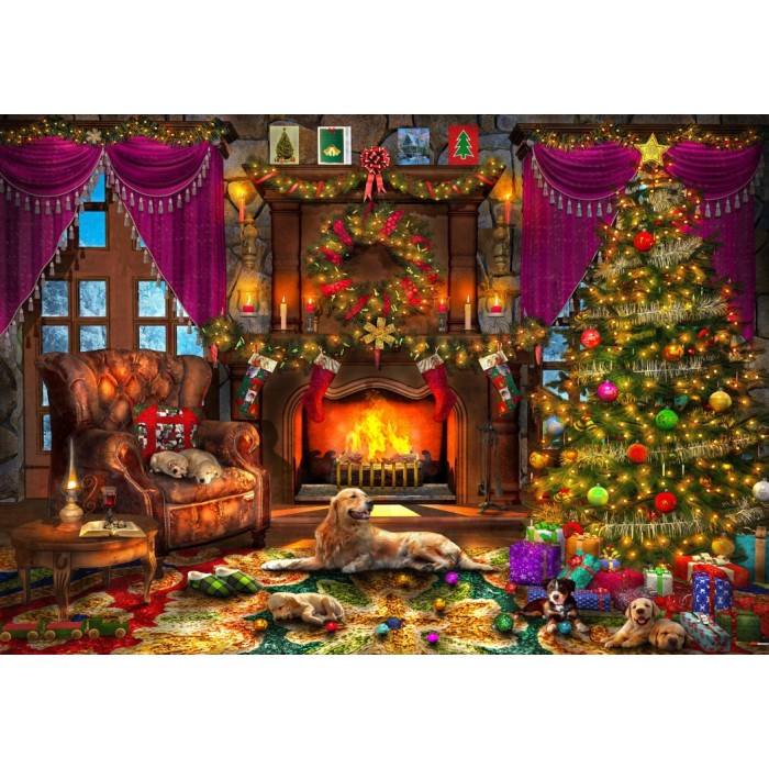 Cosy Christmas Room