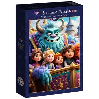 Puzzle Bluebird-Puzzle-F-90843 Auf ins Abenteuer!