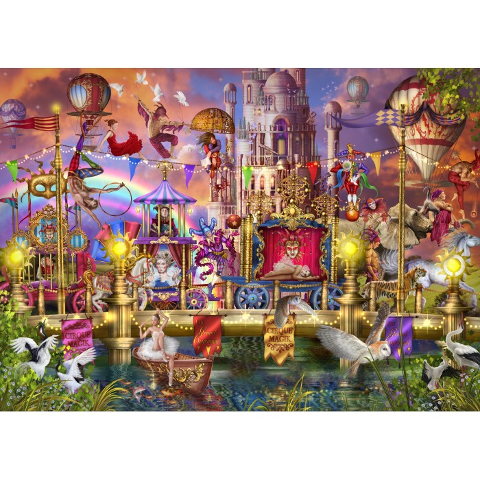 Puzzle  Bluebird-Puzzle-F-90859 Magic Circus Parade