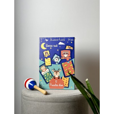 Bluebird-Puzzle-F-90899 Puzzles duo - Gute Nacht
