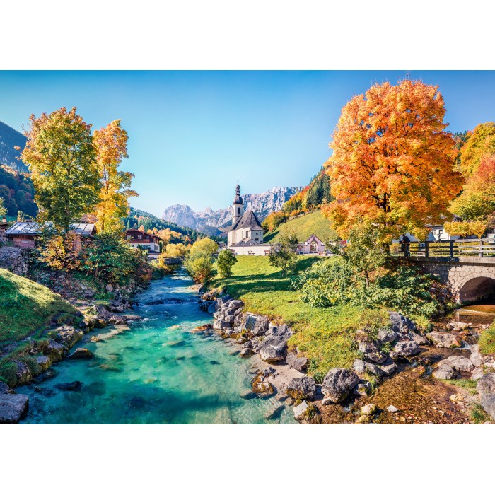 Puzzle  Bluebird-Puzzle-F-90943 Ramsau en Automne