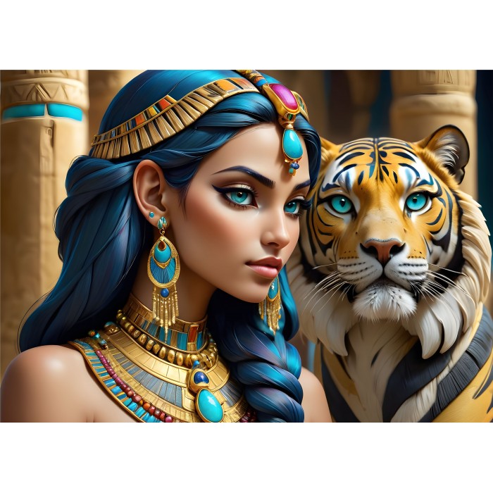 Puzzle  Bluebird-Puzzle-F-90947 Egyptian Friendship