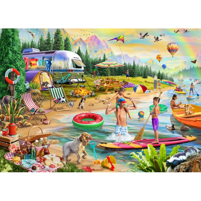 Puzzle  Bluebird-Puzzle-F-90978 Lakeside Sommerlager