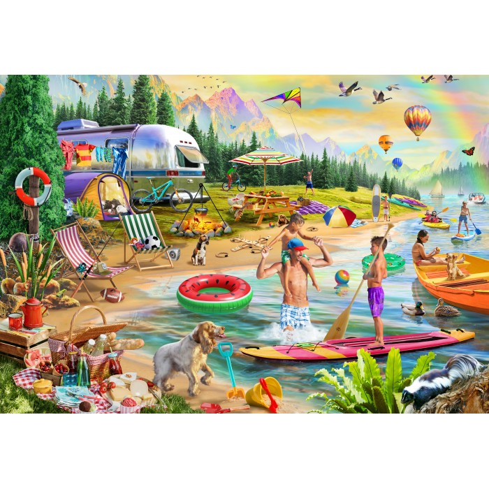 Puzzle  Bluebird-Puzzle-F-90979 Lakeside Sommerlager