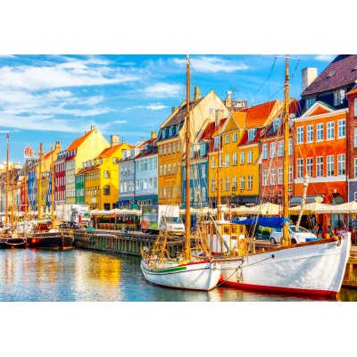 Puzzle Bluebird-Puzzle-F-90995 Nyhavn-Hafen - Kopenhagen
