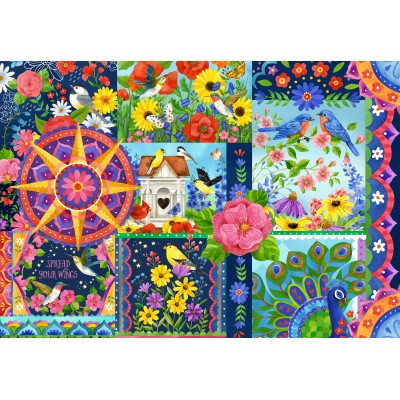Puzzle Bluebird-Puzzle-F-90997 Die Farben des Frühlings