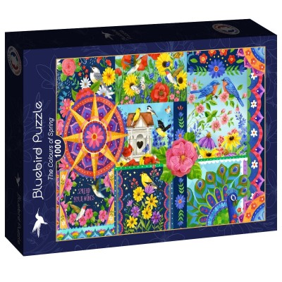 Puzzle Bluebird-Puzzle-F-90997 Die Farben des Frühlings