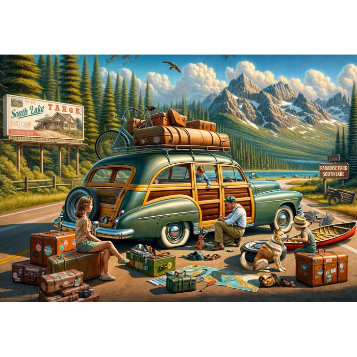 Puzzle  Bluebird-Puzzle-F-91000 Spaziergangsroutinen
