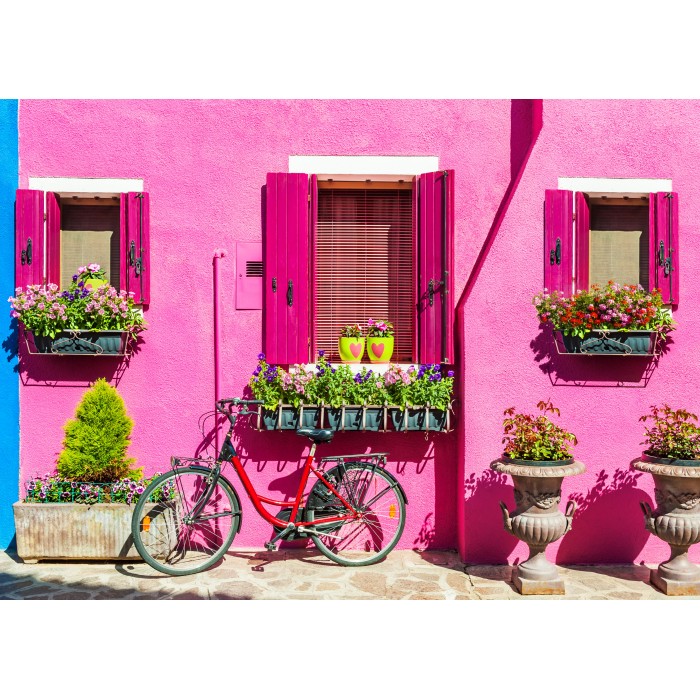 Puzzle  Bluebird-Puzzle-F-91007 Burano Insel - Italien