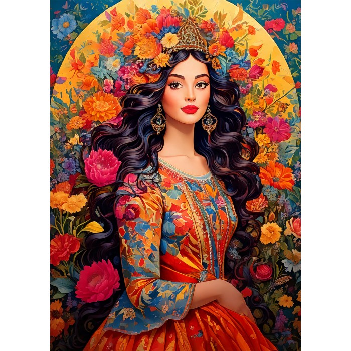 Puzzle  Bluebird-Puzzle-F-91010 Flower Muse
