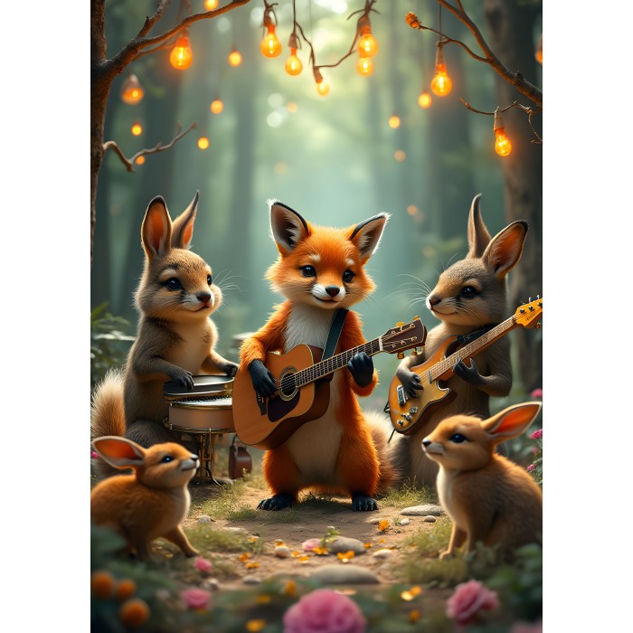 Puzzle  Bluebird-Puzzle-F-91031 Waldkonzert