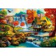 Country House by the Water Fall