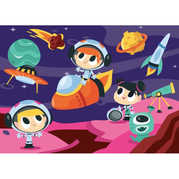 Puzzle   Dans l'Espace