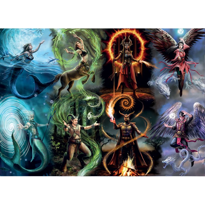 Puzzle   Anne Stokes - Elemental Magic