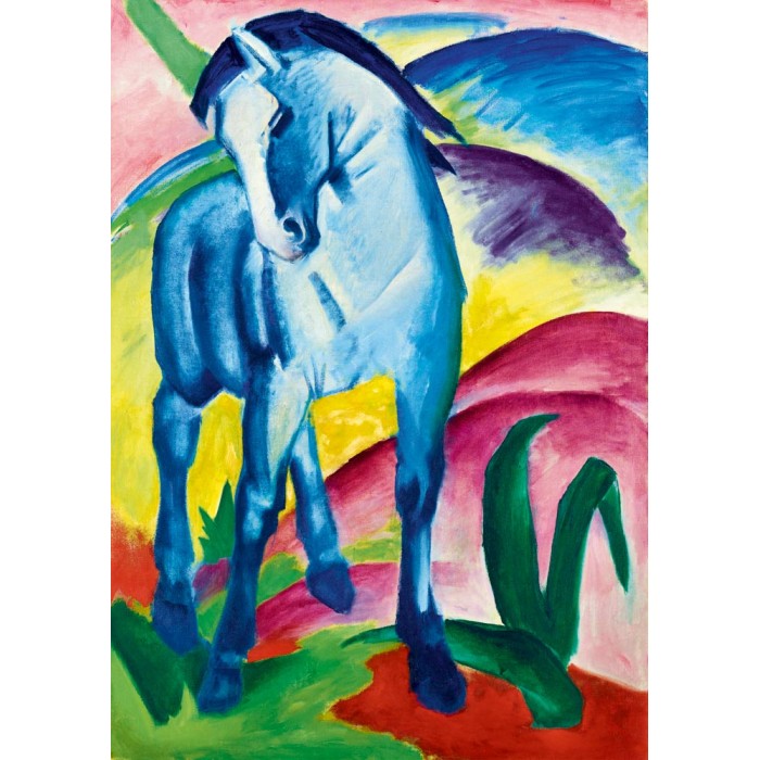Puzzle   Franz Marc - Blue Horse I, 1911