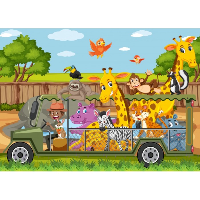 Puzzle   Les Animaux du Zoo