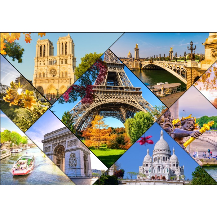 Puzzle   Les Monuments de Paris