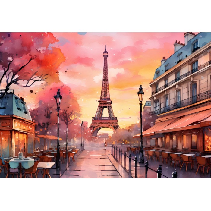 Puzzle   Paris et la Grande Dame