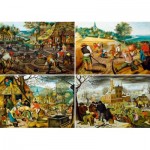 Puzzle   Pieter Brueghel the Younger - The Four Seasons
