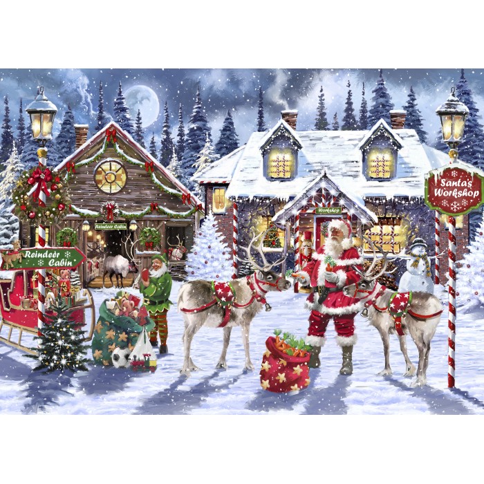 Puzzle   Santa's Workshop