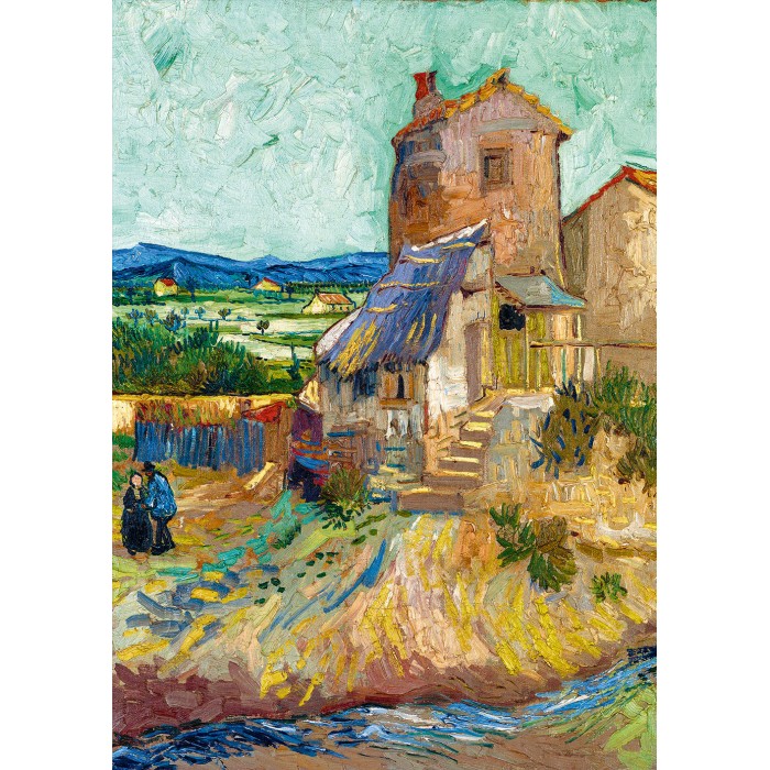 Puzzle   Vincent Van Gogh - La Maison de La Crau (The Old Mill), 1888