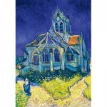 Puzzle   Vincent Van Gogh - The Church in Auvers-sur-Oise, 1890