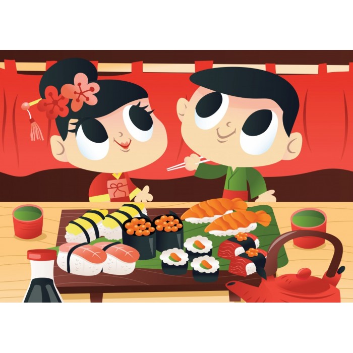 Puzzle   Vive les Sushis !