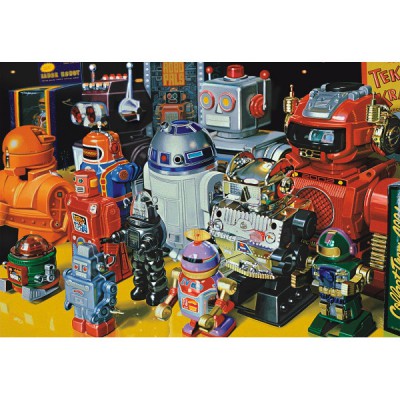 Puzzle Educa-15979 Roboter