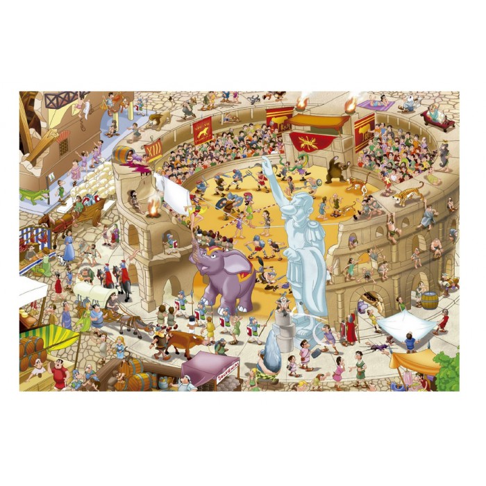 Puzzle Educa-16344 Stories of the History: Altes Rom
