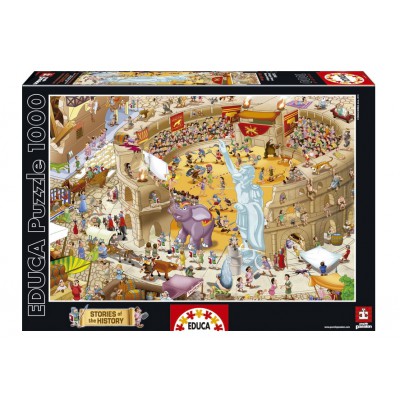 Puzzle Educa-16344 Stories of the History: Altes Rom