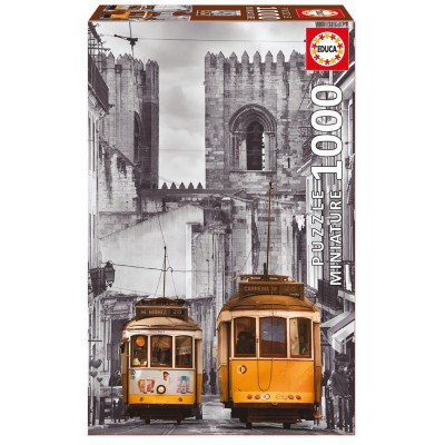 Puzzle Educa-16763 Mini Teile - The Alfama District, Lisbon