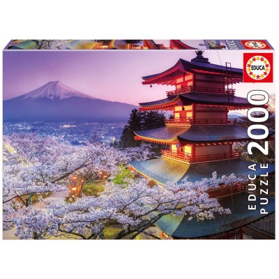 Puzzle Educa-16775 Mount Fuji, Japan