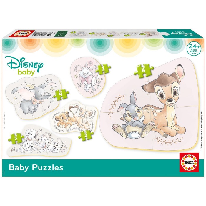 Educa-17755 5 Baby Puzzles