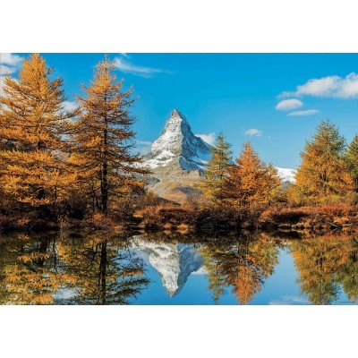Puzzle Educa-17973 Matterhorn-Höhe Im Herbst