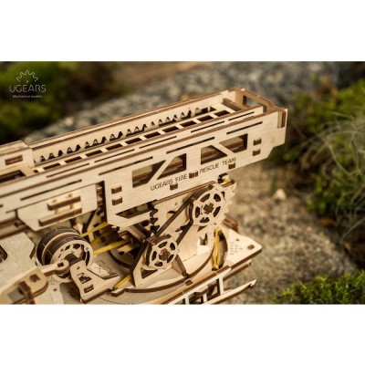 Ugears-12031 3D Holzpuzzle - Fire Ladder