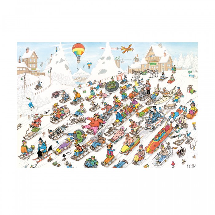 Puzzle  Jumbo-00026 It's all going downhill